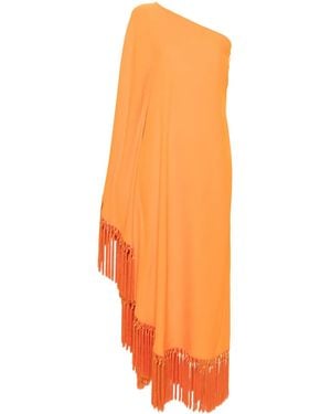 ‎Taller Marmo Abito Arno Midi Monospalla - Arancione