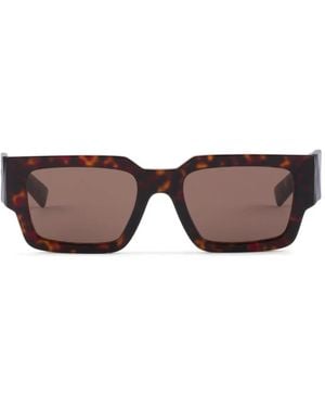 Prada Lunettes De Soleil Symbole - Marron