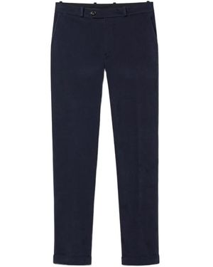 Rrd Button-Fastening Trousers - Blue