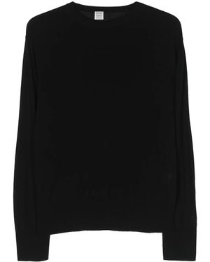 TOTEME Pullover Mit Rundem Ausschnitt - Schwarz