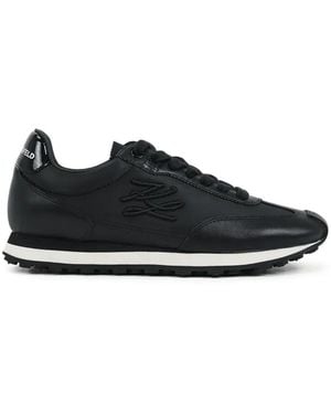 KARL LAGERFELD Sonar Autograph Sneakers - Black