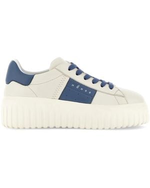 Hogan H-stripes スニーカー - ブルー