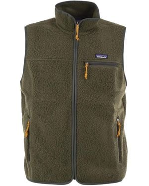 Patagonia Retro Pile Weste Mit Fleece-Struktur - Grün