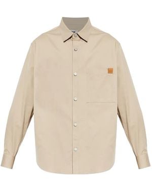 DARKPARK Patch-Pocket Shirt - Natural