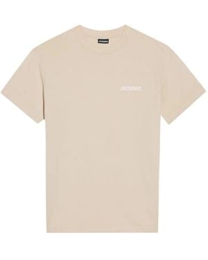 Jacquemus Logo The T-Shirt - Natural