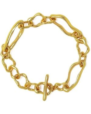 Ottoman Hands Etta Chain-Link Bracelet - Metallic