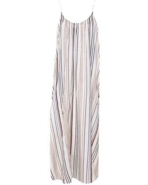 ELEH Vestido A Rayas - Blanco