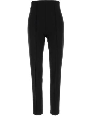 Jil Sander Stretch-Jersey Pants - Black