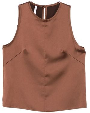 Imperial Sleeveless Tank Top - ブラウン