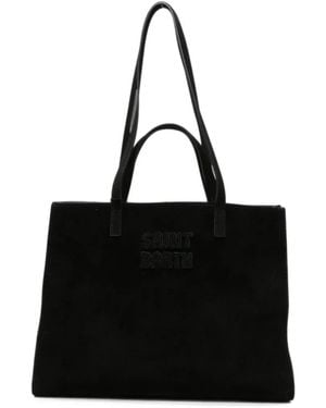 MC2 Saint Barth Shopper Aus Wildleder - Schwarz