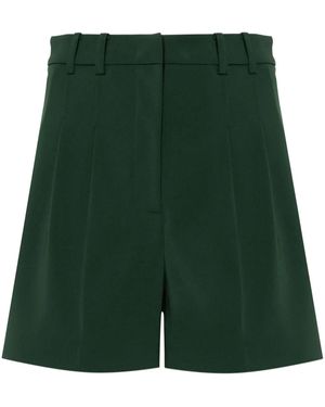 Patrizia Pepe Shorts Con Pieghe - Verde