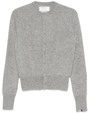 Extreme Cashmere Little 2 Button-Fastening Long-Sleeve Cardigan - Grey