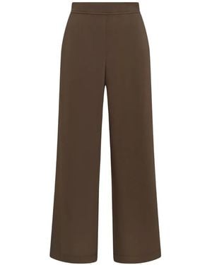 Maliparmi Cady Flared Trousers - Brown