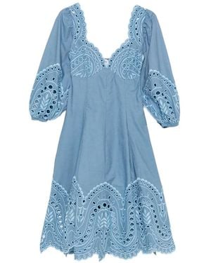 Charo Ruiz 'Corbin' Long Dress - Blue