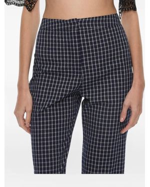 Christopher Esber Pantalones Maya Bordados - Azul