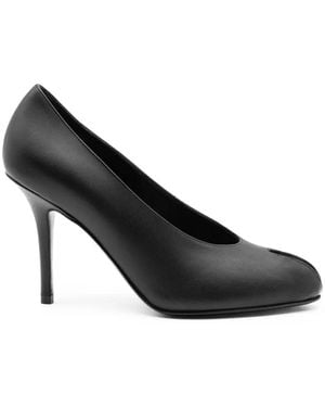 ALEVI Perla Cut-Out Pumps - Black