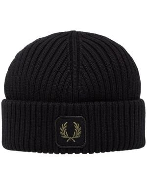 Fred Perry Gorro De Canalé - Negro