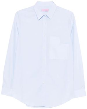 CUANTICO Camisa Piera con bolsillo - Blanco