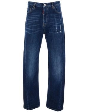 DSquared² 'Loose Twisted' Jeans - Blue