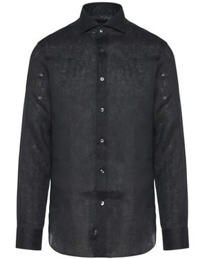 Barba Napoli Buttoned Shirt - Blue
