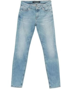 Marc O' Polo Washed-Effect Jeans - Blue