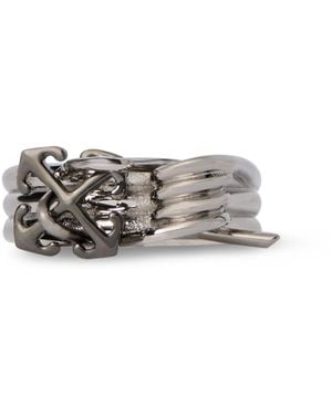 Off-White c/o Virgil Abloh Barbed Wire Ring - White