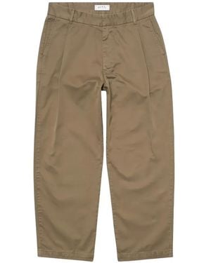Edwin Solan Trousers - Natural