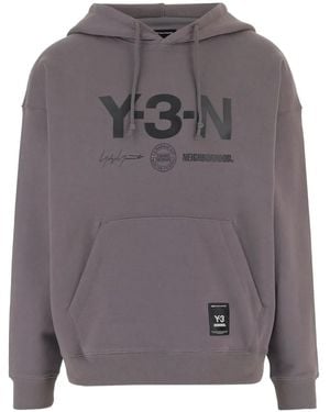 adidas X Neighborhood Drawstring Hoodie - Grey