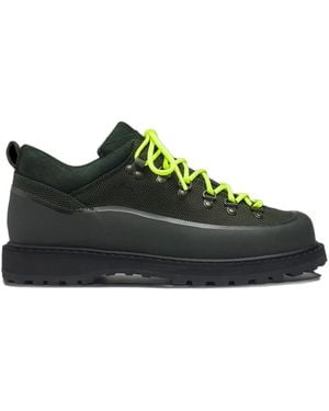 Diemme Lace-Up Mesh Trainers - Green