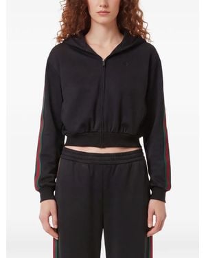 Gucci Hoodie Met Rits - Zwart