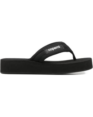 Coperni Platform Sandals - Black
