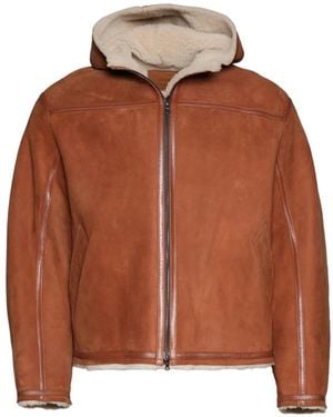 The Elder Statesman Shearling Jacket - Brown