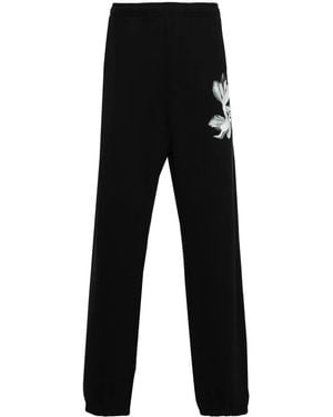 Y-3 Gfx Ft Track Trousers - Black