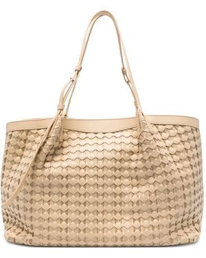 Serapian Secret Mosaico Tote Bag - Natural