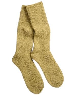 RoToTo Bouclé Socks - Yellow