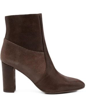 Chie Mihara Stiefeletten Mit Eidechsen-Optik - Braun