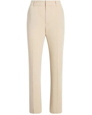 Cinq À Sept Pantalon À Poches Latérales - Neutre