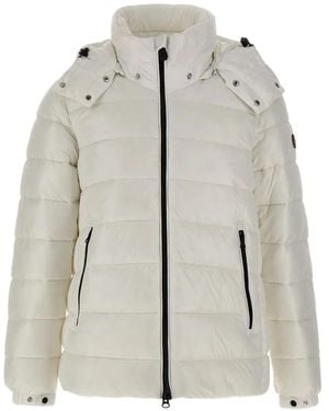 Save The Duck Detachable-hood quilted coat - Gris