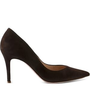Högl Boulevard Suede Pointed-Toe Pumps - Brown