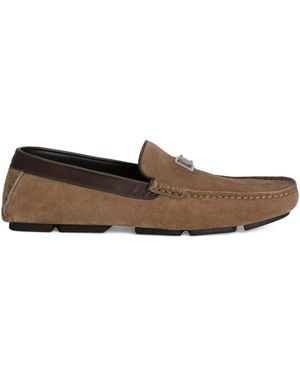 Dolce & Gabbana Split Loafers - Brown