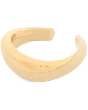 Chloé Glaze Cuff Bracelet - Metallic