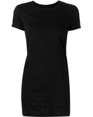 Rick Owens Paneled Short-Sleeved T-Shirt - Black