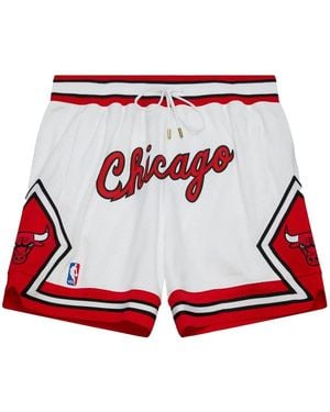 Mitchell & Ness X Just Don Chicago Bulls Shorts - Red