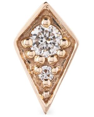 Statement Paris Stairway ダイヤモンド ピアス 18kローズゴールド - ホワイト