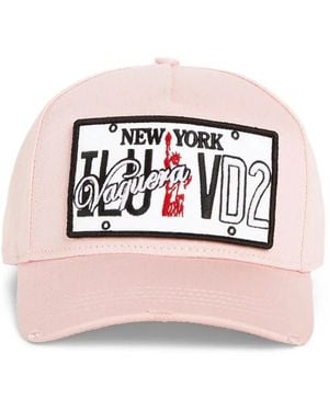 DSquared² Vaquera Baseball Cap - Pink