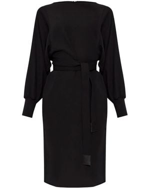 Emporio Armani Dress With Belt - Black