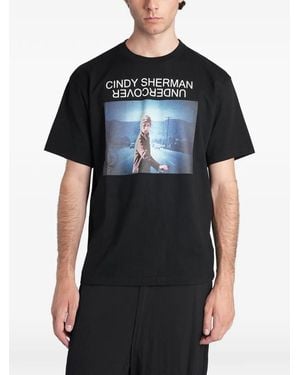 Undercover Cindy Sherman Graphic-Print T-Shirt - Black