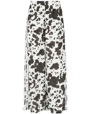 adidas Cow-Print Track Trousers - White