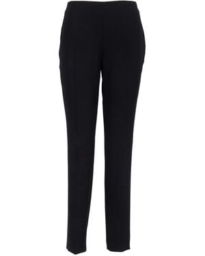 Akris Straight-Leg Trousers - Black