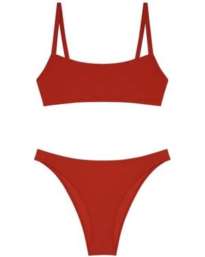 Lido Undici Low-Waist Bikini - Red